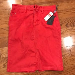 NYDJ Skirt Red Size 4